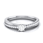 Load image into Gallery viewer, 15-Pointer Designer Platinum Engagement Ring for Women JL PT R-52   Jewelove.US
