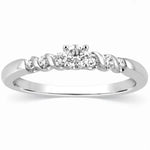 Load image into Gallery viewer, 15 Pointer Platinum Single Diamond Ring with Diamond Shank for Women JL PT 308  VVS-GH Jewelove
