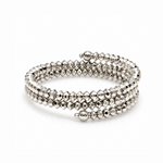 Load image into Gallery viewer, Japanese 2 Row Flexible Platinum Ring for Women JL PT 1500
