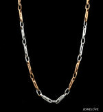 Load image into Gallery viewer, 3mm Platinum Rose Gold Chain for Men JL PT CH 1498
