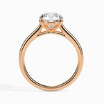 Load image into Gallery viewer, 50-Pointer Lab Grown Solitaire 18K Rose Gold Ring for Women JL AU LG G 19001R
