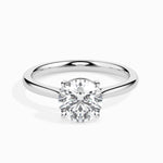 Load image into Gallery viewer, 1-Carat Platinum Solitaire Ring for Women JL PT 19001-C   Jewelove
