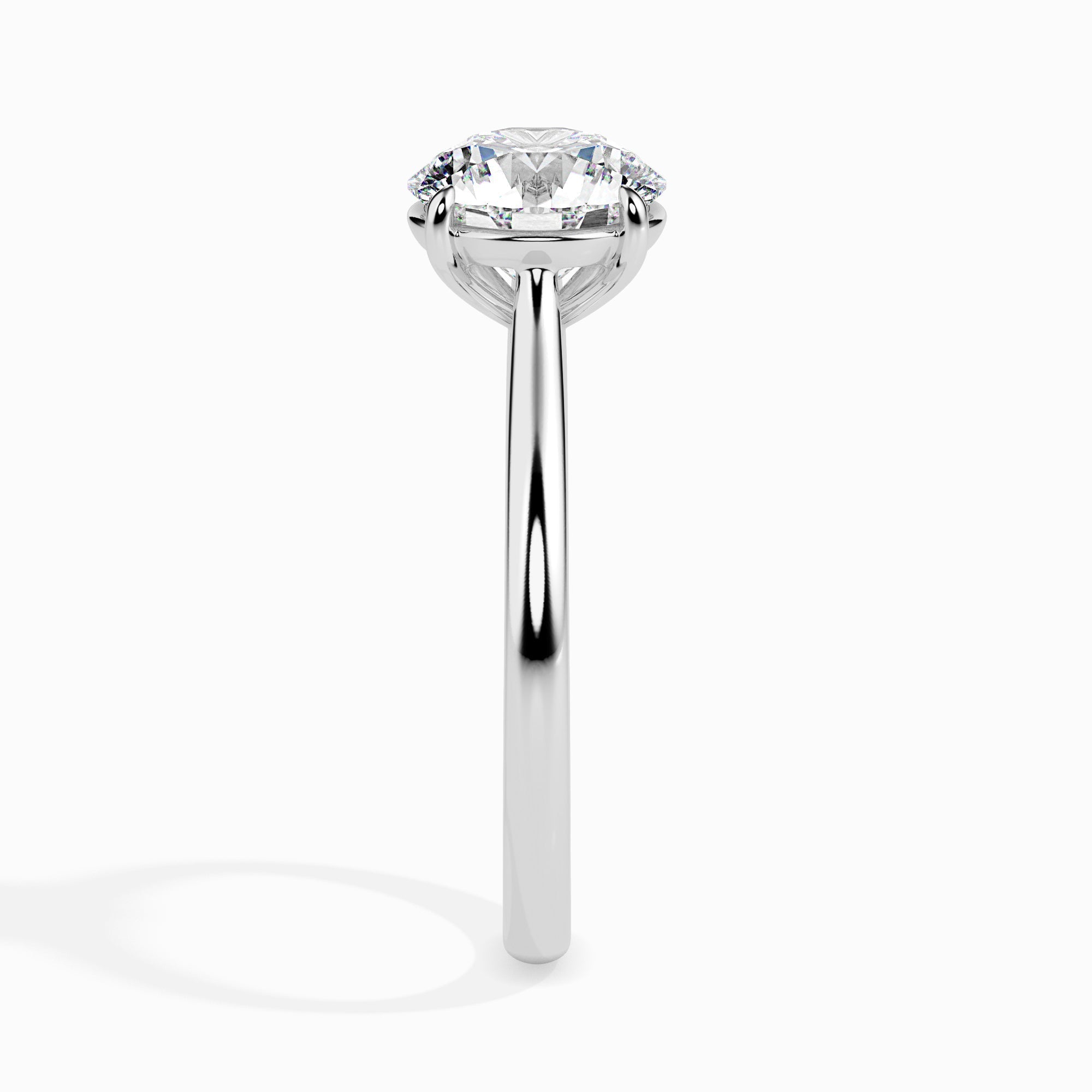 1-Carat Platinum Solitaire Ring for Women JL PT 19001-C   Jewelove