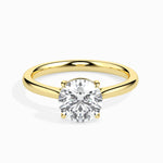 Load image into Gallery viewer, 1 Carat Solitaire Diamond 18K Yellow Gold Ring JL AU 19001Y-C
