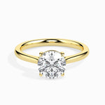 Load image into Gallery viewer, 50-Pointer Solitaire Diamond 18K Yellow Gold Ring JL AU 19001Y-A   Jewelove.US

