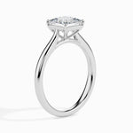 Load image into Gallery viewer, 50cts. Princess cut Diamond Solitaire Platinum Ring JL PT 19002-A
