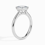 Load image into Gallery viewer, 1 Carat Princess cut Diamond Solitaire Platinum Ring JL PT 19002-C   Jewelove.US
