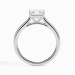 Load image into Gallery viewer, 1 Carat Princess cut Diamond Solitaire Platinum Ring JL PT 19002-C   Jewelove.US
