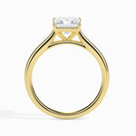 Load image into Gallery viewer, 50-Pointer Princess Cut Solitaire 18K Yellow Gold Ring JL AU 19002Y-A   Jewelove.US
