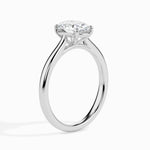 Load image into Gallery viewer, 30-Pointer Oval Cut Solitaire Platinum Ring JL PT 19004   Jewelove.US
