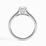 Load image into Gallery viewer, 70-Pointer Oval Cut Solitaire Platinum Ring JL PT 19004-B   Jewelove.US
