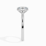 Load image into Gallery viewer, 30-Pointer Oval Cut Solitaire Platinum Ring JL PT 19004
