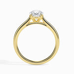 Load image into Gallery viewer, 70-Pointer Oval Cut Solitaire 18K Yellow Gold Ring JL AU 19004Y-B   Jewelove.US
