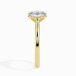 Load image into Gallery viewer, 70-Pointer Oval Cut Solitaire 18K Yellow Gold Ring JL AU 19004Y-B
