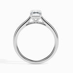 Load image into Gallery viewer, 50-Pointer Emerald Cut Solitaire Platinum Ring JL PT 19005-A
