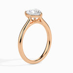 Load image into Gallery viewer, 70-Pointer Heart Cut Solitaire Diamond 18K Rose Gold Ring JL AU 19008R-B   Jewelove.US
