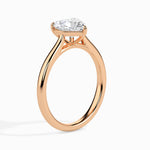 Load image into Gallery viewer, 30-Pointer Heart Cut Solitaire Diamond 18K Rose Gold Ring JL AU 19008R   Jewelove.US
