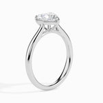 Load image into Gallery viewer, 70-Pointer Heart Cut Solitaire Diamond Platinum Ring JL PT 19008-B
