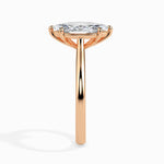 Load image into Gallery viewer, 70-Pointer Marquise Cut Solitaire Diamond 18K Rose Gold Ring JL AU 19009R-B   Jewelove.US
