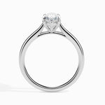 Load image into Gallery viewer, 70-Pointer Marquise Cut Solitaire Diamond Platinum Ring JL PT 19009-B
