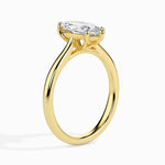Load image into Gallery viewer, 30-Pointer Marquise Cut Solitaire Diamond 18K Yellow Gold Ring JL AU 19009Y
