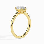 Load image into Gallery viewer, 50-Pointer Pear Cut Solitaire Diamond 18K Yellow Gold Ring JL AU 19010Y-A   Jewelove.US
