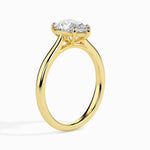 Load image into Gallery viewer, 70-Pointer Pear Cut Solitaire Diamond 18K Yellow Gold Ring JL AU 19010Y-B   Jewelove.US
