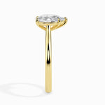 Load image into Gallery viewer, 50-Pointer Pear Cut Solitaire Diamond 18K Yellow Gold Ring JL AU 19010Y-A   Jewelove.US
