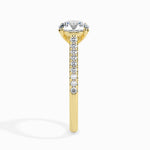 Load image into Gallery viewer, 30-Pointer Solitaire Diamond Shank 18K Yellow Gold Ring JL AU 19011Y
