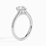 Load image into Gallery viewer, 70-Pointer Heart Cut Solitaire Diamond Shank Platinum Ring JL PT 19018-B   Jewelove.US
