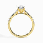 Load image into Gallery viewer, 70-Pointer Marquise Cut Solitaire Diamond Shank 18K Yellow Gold Ring JL AU 19019Y-B   Jewelove.US
