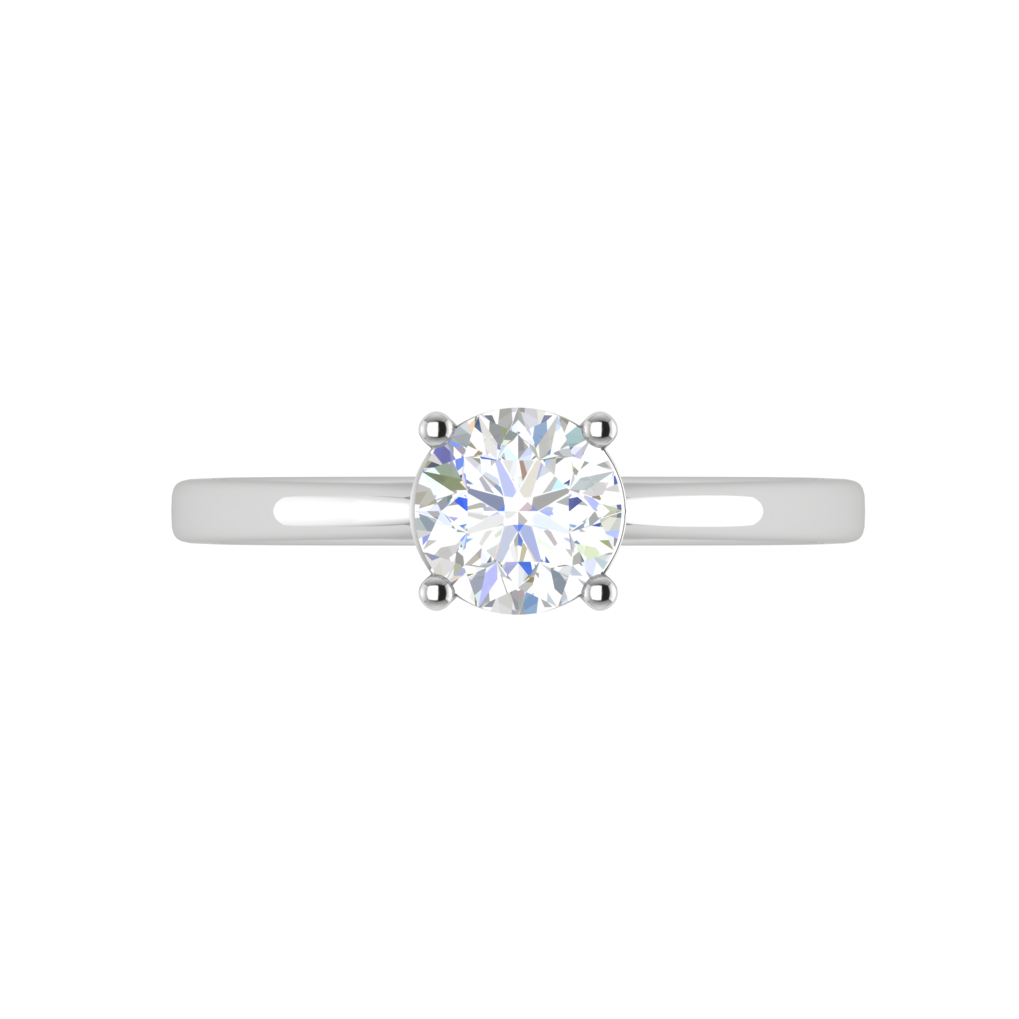 0.30 cts Solitaire Platinum Ring for Women JL PT RS PR 128   Jewelove