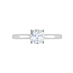 Load image into Gallery viewer, 0.30 cts Solitaire Platinum Ring for Women JL PT RS PR 128   Jewelove
