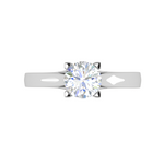 Load image into Gallery viewer, 2-Carat Solitaire Platinum Ring for Women JL PT RS PR LG G 136-D
