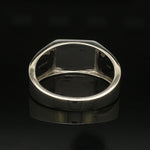 Load image into Gallery viewer, Men of Platinum | 10mm Black Enamel Ring for Men JL PT 1494
