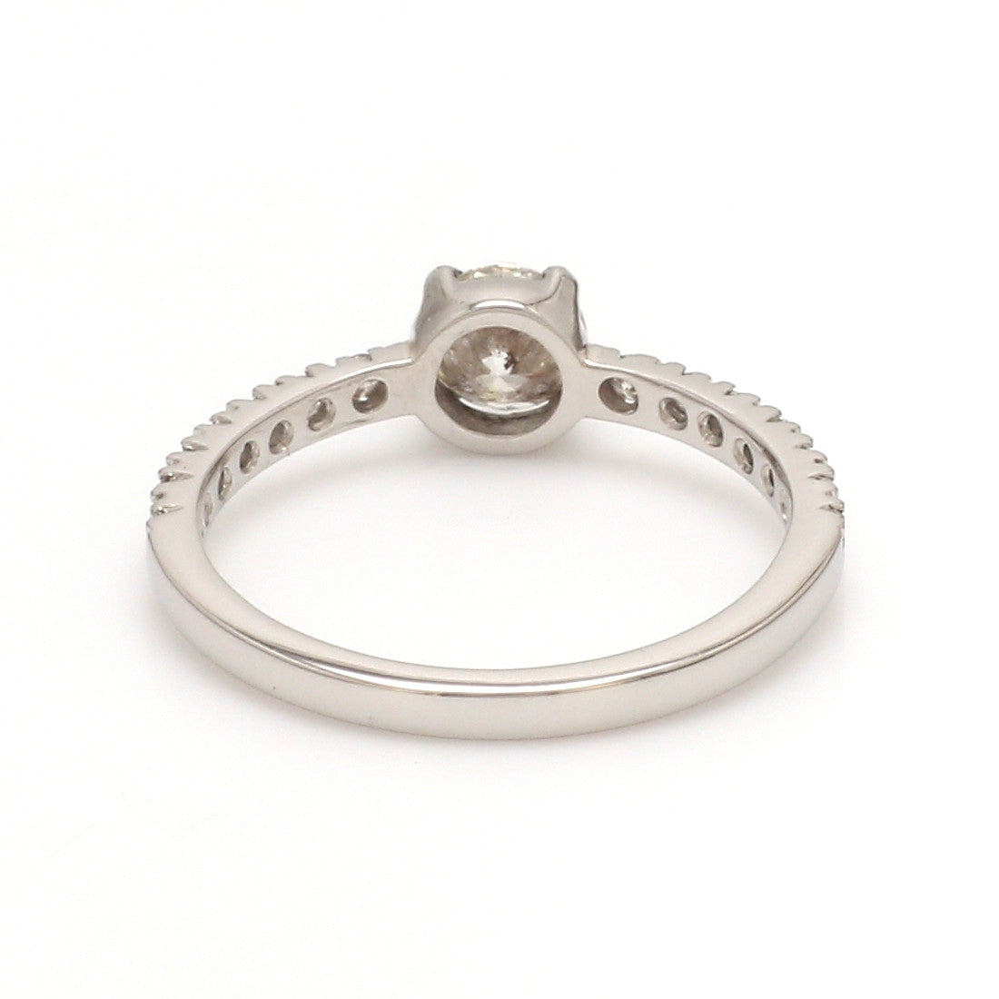 50-Pointer Astrological Skin Touch Platinum Diamond Solitaire Ring JL PT 1222-A