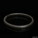 Load image into Gallery viewer, Men of Platinum | Black Bracelet with Matte Finish for Men JL PTB 1320
