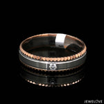 Load image into Gallery viewer, Platinum Rose Gold Diamond Ring JL PT 1419
