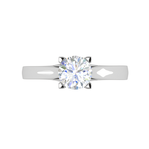 0.30 cts Solitaire Platinum Ring for Women JL PT RS PR 136   Jewelove