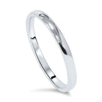 Load image into Gallery viewer, Classic 2mm Platinum Wedding Ring SJ PTO 222
