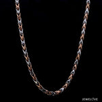 Load image into Gallery viewer, 3.25mm Platinum Rose Gold Chain for Men JL PT CH 1407
