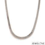 Load image into Gallery viewer, 4.5mm Double-Sided Platinum &amp; Rose Gold Unisex Chain JL PT CH 1151-A
