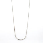 Load image into Gallery viewer, 1mm Japanese Platinum Round Snake Chain SJ PTO 712   Jewelove
