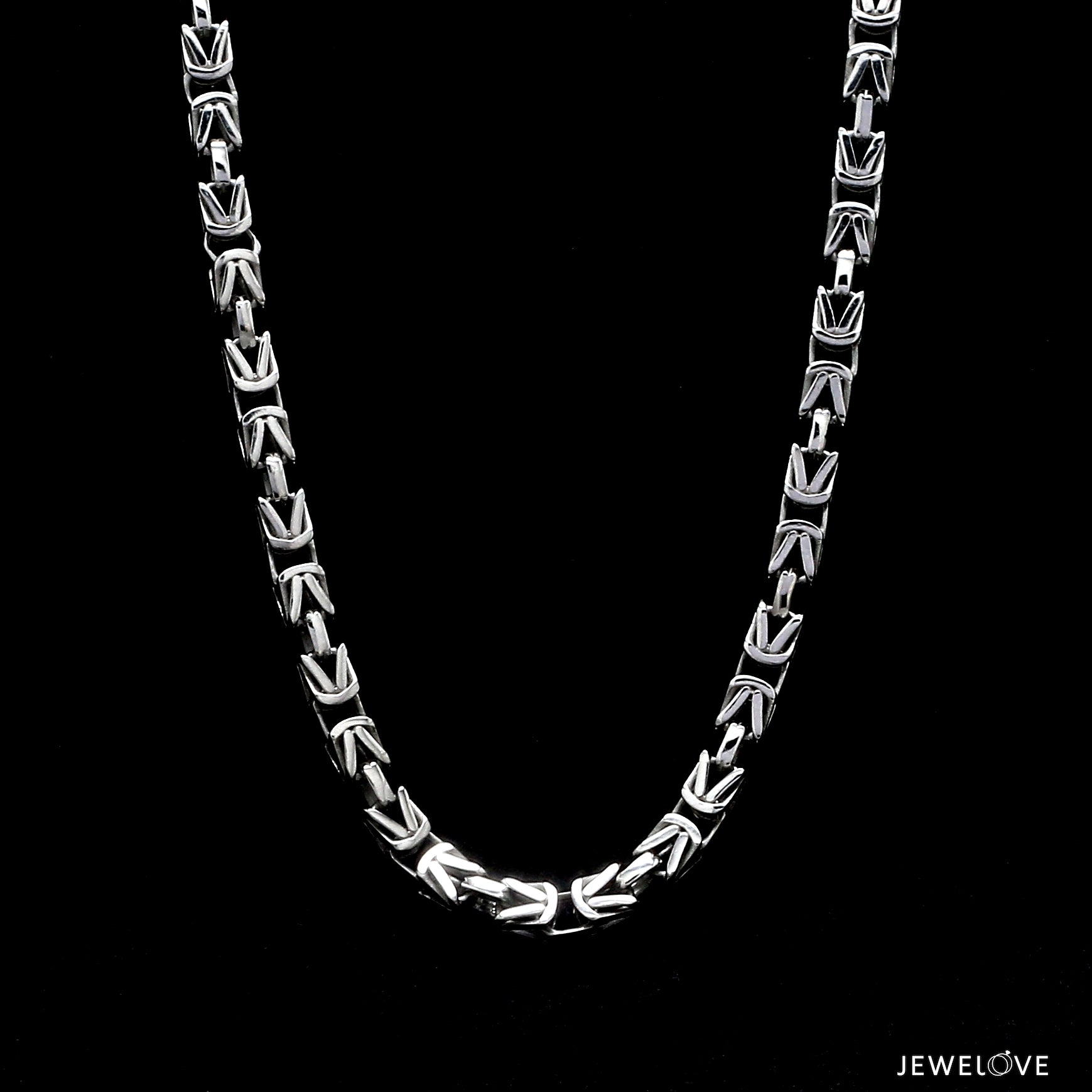 Men of Platinum | 4.25mm Designer Platinum Chain for Men JL PT CH 1330-A