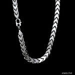 Load image into Gallery viewer, 5.5mm Platinum Chain with Matte Finish for Men JL PT CH 1235-A
