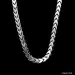 Load image into Gallery viewer, 5.5mm Platinum Chain with Matte Finish for Men JL PT CH 1235-A
