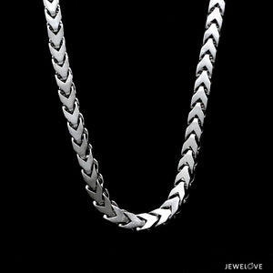 5.5mm Platinum Chain with Matte Finish for Men JL PT CH 1235-A