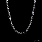 Load image into Gallery viewer, Men of Platinum | 3.75mm Platinum Rope Chain for Men JL PT CH 903-C
