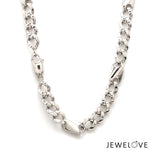 Load image into Gallery viewer, 8mm Platinum Plain Chain for Men JL PT CH 1323-A
