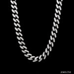 Load image into Gallery viewer, 7.5mm Platinum Diamond Cuban Chain for Men JL PT CH 1409
